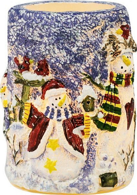 Декорація новорічна Свічка із принтом 9,5х13 см C9513