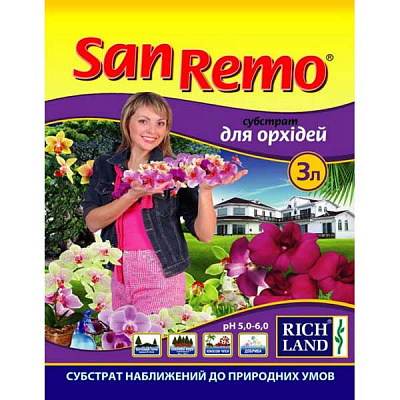 Субстрат San Remo для орхідеї 1 л