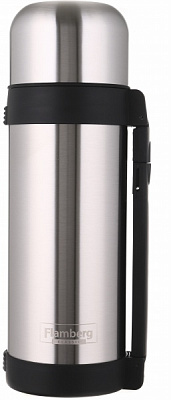Термос Traveler 1500 мл нержавіюча сталь Flamberg