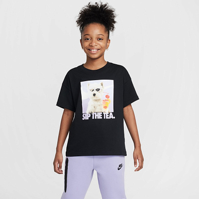 Футболка Nike G NSW PHOTO TEE HQ2337-010 р.XL черный