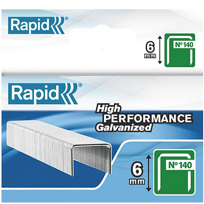 Скобы Rapid 40109513 6 мм 970 шт