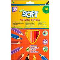 Карандаши цветные Extra Soft 18 шт. CF15144 Cool For School