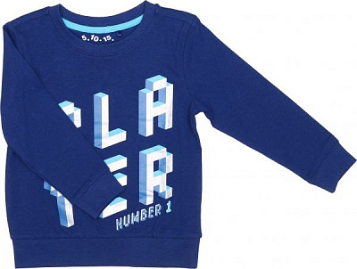 Футболка для мальчиков 5.10.15. р.92 темно-синий 