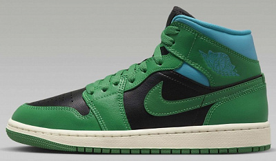 Кроссовки Nike AIR JORDAN 1 MID BQ6472-033 р.39 зеленый