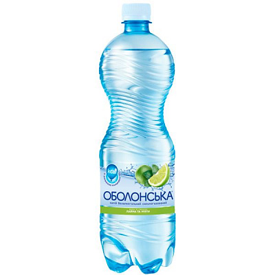 Безалкогольный напиток Оболонь со вкусом лайма и мяты 1 л (4820193032901) 
