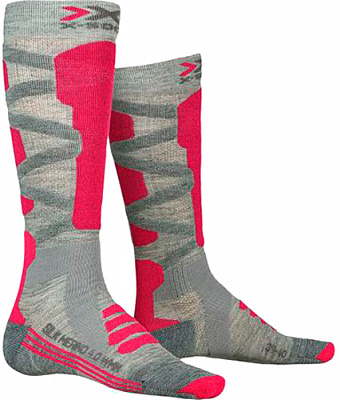 Шкарпетки X-Bionic SKI SILK MERINO 4.0 XS-SSKMW19W-G144 р.39-40 рожевий