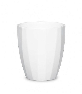 Кашпо керамическое Scheurich Elegance круглый 4,6 л белый 