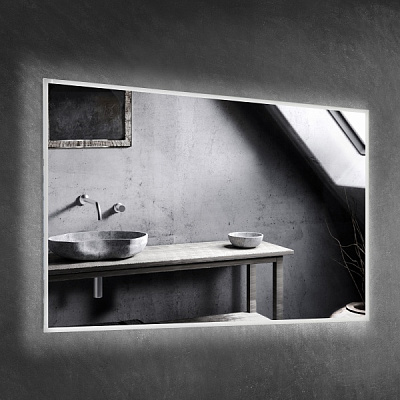 Зеркало со встроенной подсветкой ScandiSPA Бентен 800х1000 мм 