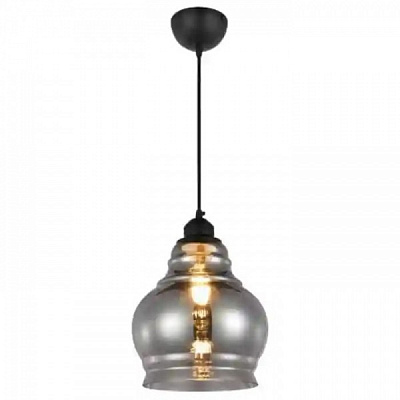 Светильник подвесной HOROZ ELECTRIC Rondo 1x60 Вт E27 титан 021-018-0001-010 