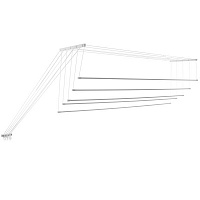 Сушарка для білизни Домовий стельова SAS-140