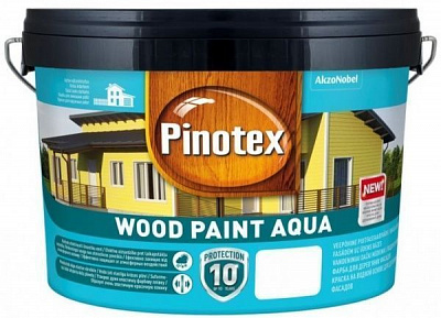 Фарба Pinotex WOOD PAINT AQUA BC напівмат база під тонування 8,37 л