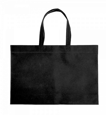 Экосумка 320x400x80 мм черный