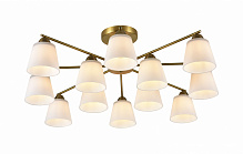 Люстра Sensio Eterra 12x40 Вт E27 золотистый LS-07654/12C-40W