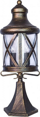 Ліхтарний стовп WunderLicht E14 60 Вт IP44 антична латунь DH-4263S