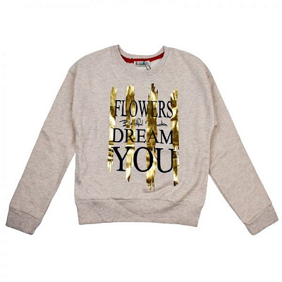 Свитшот ALG 78623 р.134 бежевый 