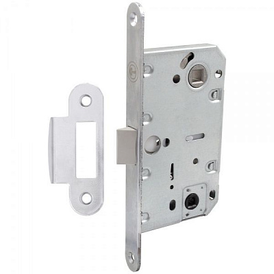 Дверний замок міжкімнатний Comit 81688 полірований хром