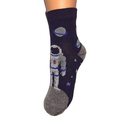 Комплект носков Molly Космос р.12–14 темно-синий 