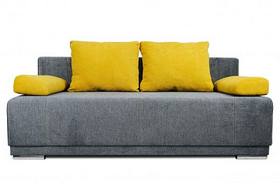 Диван прямий EP-STI Line сірий/жовтий 1920x950x800 мм