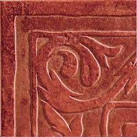Декор Zeus Ceramica Cotto Classico Angolo TPX22 Rosso 160x160 мм