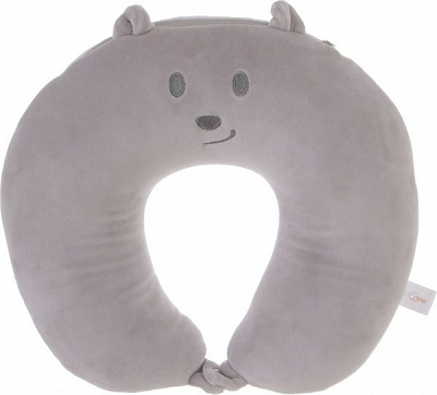 Подушка дорожня Ведмежа сіре Home Line