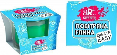 Глина воздушная Nota Bene 120 мл зеленая