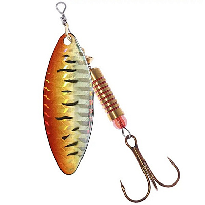 Блешня-обертова Mikado 11 г Stream № 3 silver/69 HOLO silver