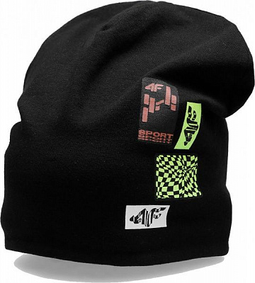 Шапка 4F J4L21-JCAM203-21S OS чорний