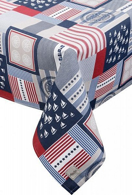 Скатерть Фрегат Морской 136x220 см La Nuit 