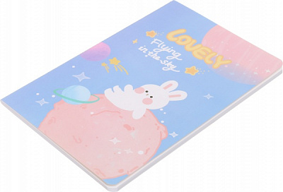 Блокнот Зайченя на луні 14,5x21 см