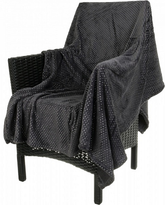 Плед КМ з напиленням темний 150x125 см в асортименті