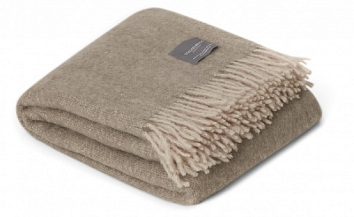 Плед 130x170 см бежевий Stackelbergs