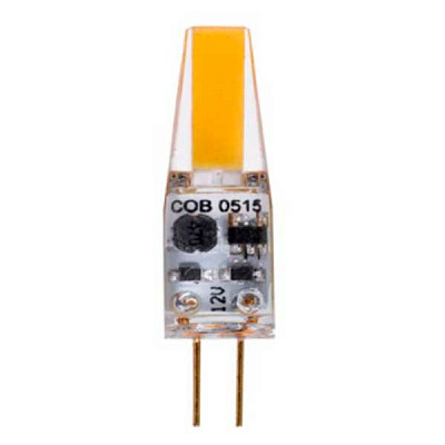 Лампа світлодіодна Светкомплект 3.5 Вт капсульна прозора G4 12 В 3000 К