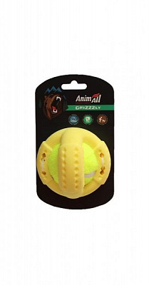 Игрушка для собак AnimAll GrizZzly Тенисный мяч желтый 9673