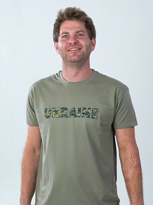 Футболка чоловіча Sol's Imperial 190 Ukraine 11500268/140XXL р.XXL хакі