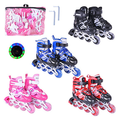 Роликовые коньки Shantou S RL25504 р. 30-33 в ассортименте