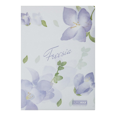 Папка-куточок ARABESKI А4 бузковий Buromax BM.3854-26