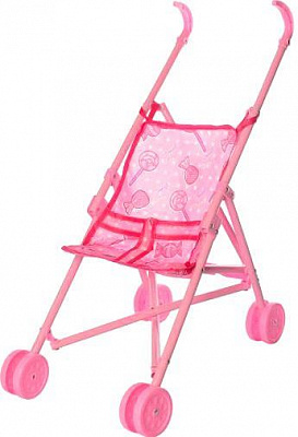 Коляска-трость для кукол 0881 пластиковая 881