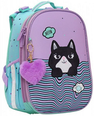 Рюкзак каркасний CLASS SchoolCase Mini Kitten 2 відділення 2104C