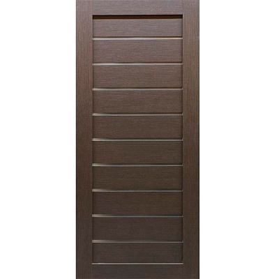 Дверное полотно Dverona 502 ПГ 600 мм венге