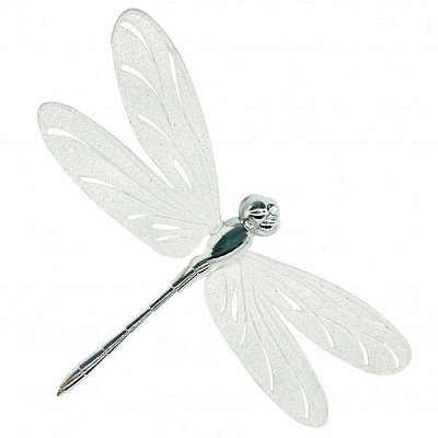 Украшение новогоднее MISLT Стрекоза большая 19x12 см J0005-0 