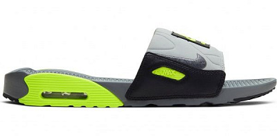 Шльопанці Nike AIR MAX 90 SLIDE BQ4635-001 р. 11 сірий
