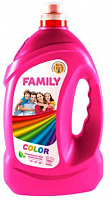 Гель для машинного та ручного прання For my Family FOR MY FAMILY для кольорових речей 4 л