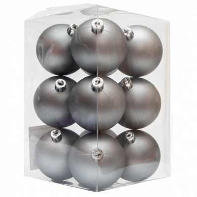 Набір ялинкових куль Девілон 251161 d60 мм 12 шт./уп.