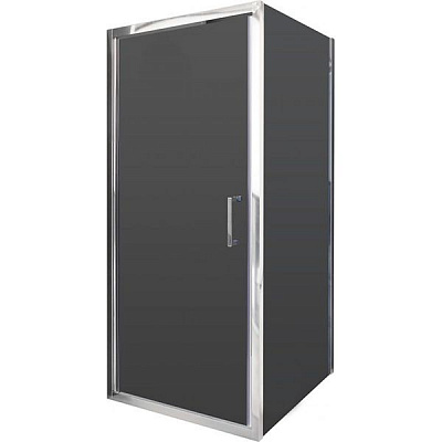 Душевая кабина ScandiSPA Fortuna JY159G 90x90x190 профиль хром, стекло графит