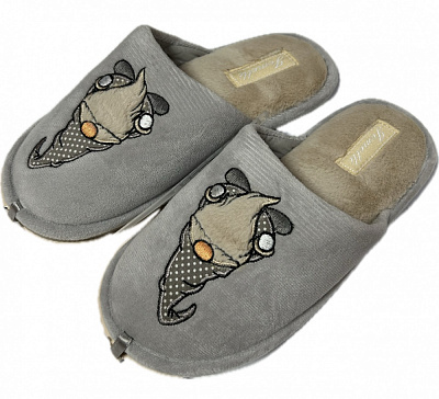 Капці домашні Gemelli Гномик р.41 сірий