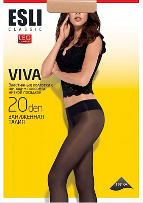 Колготки женские Conte E Viva (new) р. 2 20 den nero 1 пар 
