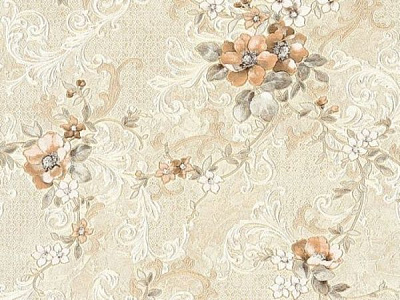 Обои виниловые на бумажной основе Славянские обои Comfort Пралине 5632-05 0,53x10,05 м 