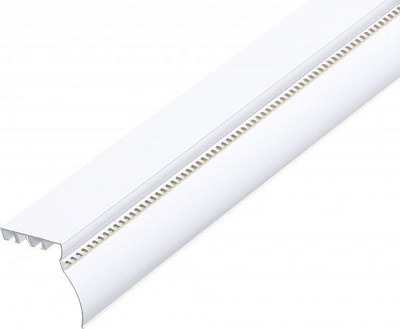 Карниз Талсистем 801047 с одним молдингом двойной укомплектованный 350 см белый 