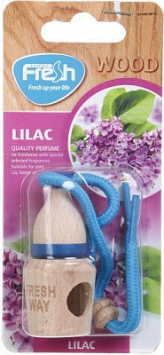 Ароматизатор подвесной FRESHWAY Wood Blister Lilac 5 мл