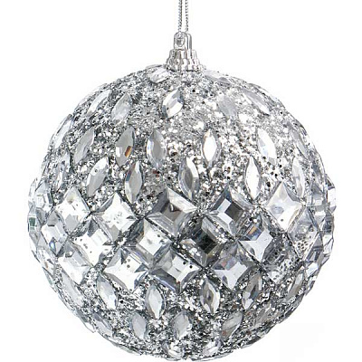 Кулька новорічна Королівський камінь SDA39410S 80 мм